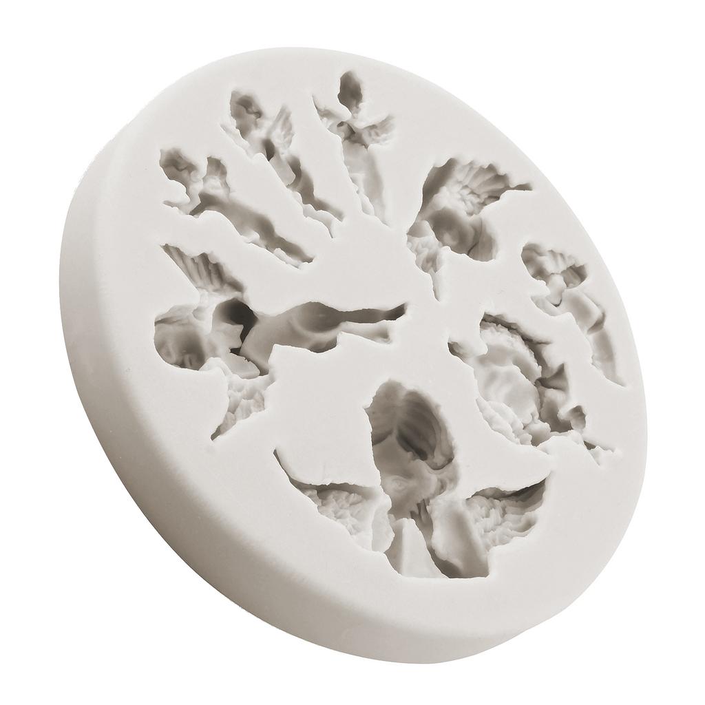 3D милые силиконовые формы для шоколадных конфет, форма для помадки, сделай сам, ремесло, форма для эпоксидной смолы, детские инструменты для украшения торта на день рождения