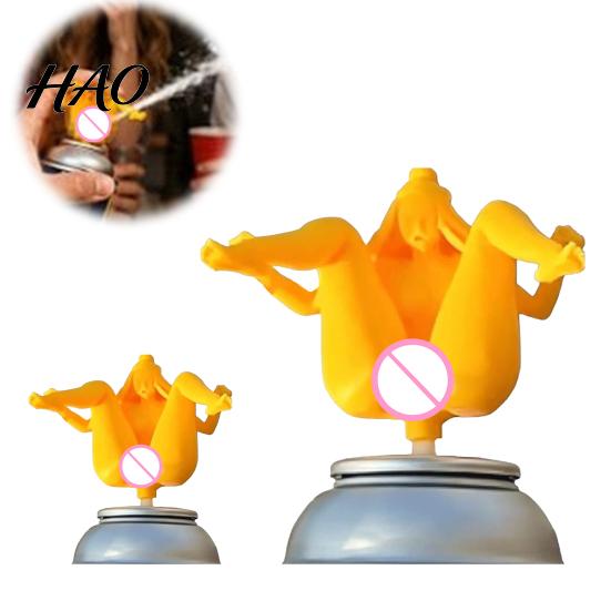 Human Body Squirter 2Pcs 3D Printed Squirter, Spray Can Nozzle Attachment, Paint Attachment Bottle Decorative Tip Replacement, Prank Gag Gift Portable