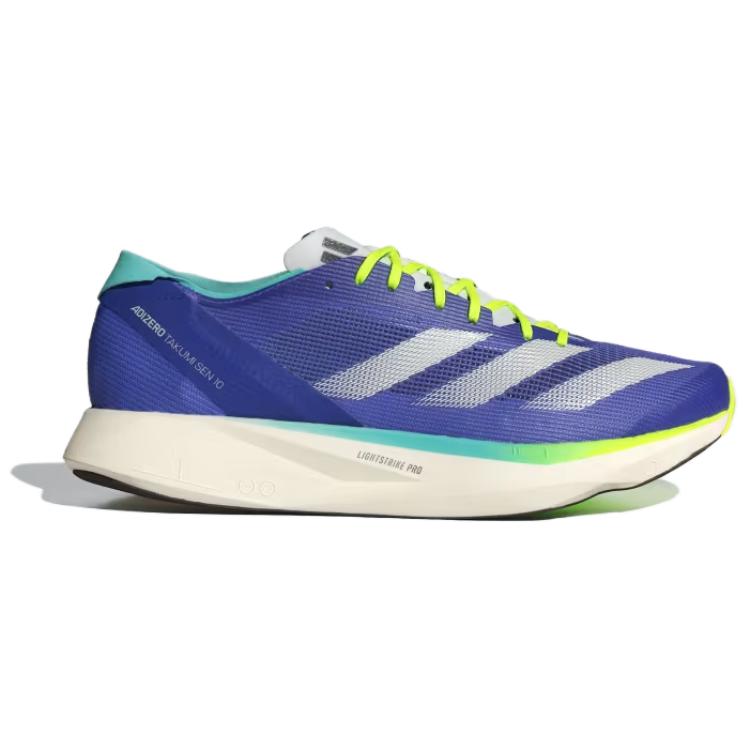 Adidas Adizero Takumi Sen 10 Cobalt Blue Lucid Lemon мужские кроссовки Zero-Metallic IF1211
