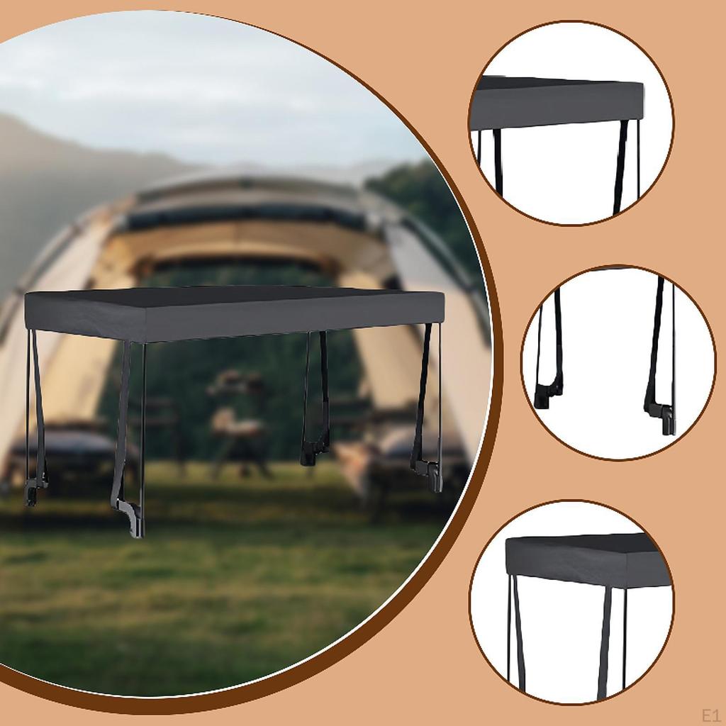 Тент для прицепа-тележки Навес Садовое оборудование Съемный Многофункциональный Водо
