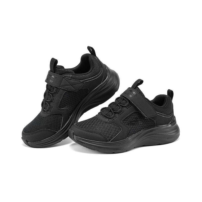 Skechers Детские удобные модные низкие повседневные кроссовки Детские кроссовки Черные 404003L-BBK