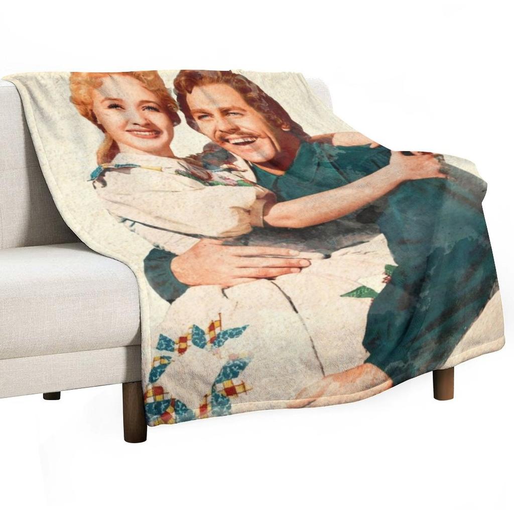 Seven Brides for Seven Brothers Throw Blanket Beach Blankets For Sofas Sleeping Bag Luxury Brand Blankets