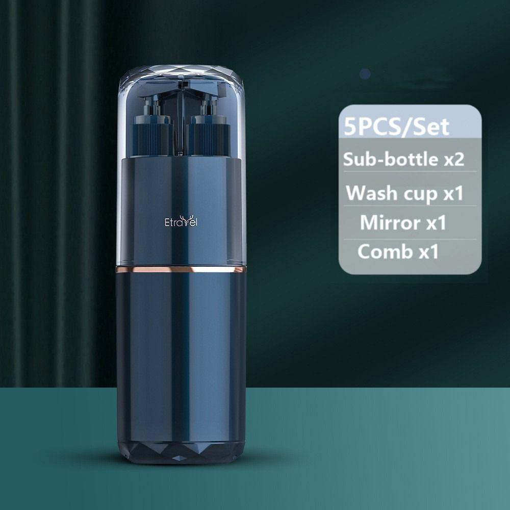 Портативные стаканы для шампуня, макияжа, ополаскивателя для рта, дорожный набор для умывания, набор туалетных принадлежностей, бутылка для хранения