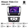Автомобильная магнитола Android Car-Play для Nissan Tiida C11 2004-2013 Мультимедийный плеер Головное устройство Стерео Навигация GPS BT WIFI, 8 ЯДЕР ,2+32ГБ