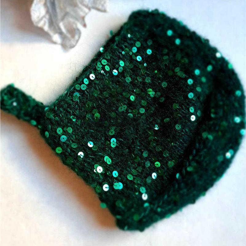 50 г Пряжа с пайетками двойного размера, Пряжа для рукоделия, Толстая декоративная пряжа, Пряжа с блестками для ручной работы, Премиальные причудливые принадлежности для вязания