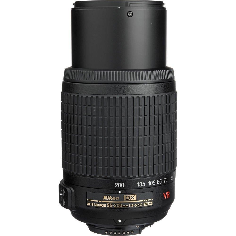 Телеобъектив Nikon DX VR Zoom Nikkor для формата Nikon DX AF-S 55-200mm f/4-5.6G IF-ED