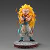 25cm Anime Dragon Ball Z Super 3 Saiyan Gotenks GK PVC Action Figure Toys Collection Model Kids Gift