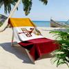 Large Beach Towel with Vatican City Flag Keys Emblem, Quick Dry Microfiber, Soft and Durable, for Beach Pool Travel