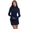 Сексуальное облегающее платье с длинным рукавом Bodycon для вечеринок Женское