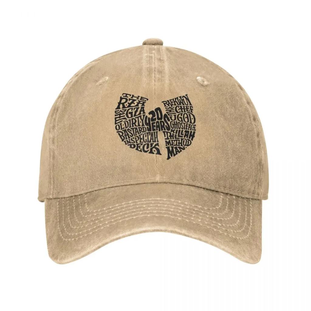 Новые образы хип-хоп рэп бейсбол мужчины женщины состаренные вымытые головные уборы Wu Clan Tangs кепки для бега и гольфа на открытом воздухе шляпа