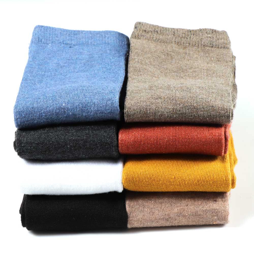 Elastic Sexy For Girl Student Solid color Cotton Hosiery Women Stockings Knee High Socks Calf Sock