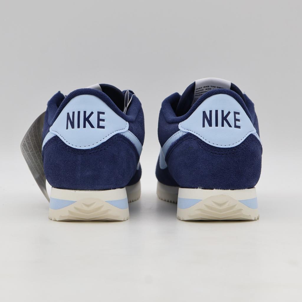 IB1857-400 Nike CORTEZ ТЕМНО-СИНИЙ/НЕБЕСНО-ГОЛУБОЙ-БЕЛЫЙ (Женский)