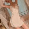 Erotic Underwear Lace Seductive Satin Strappy nightdress Hot Deep V Thin Sexy Pajamas Wholesale 8609