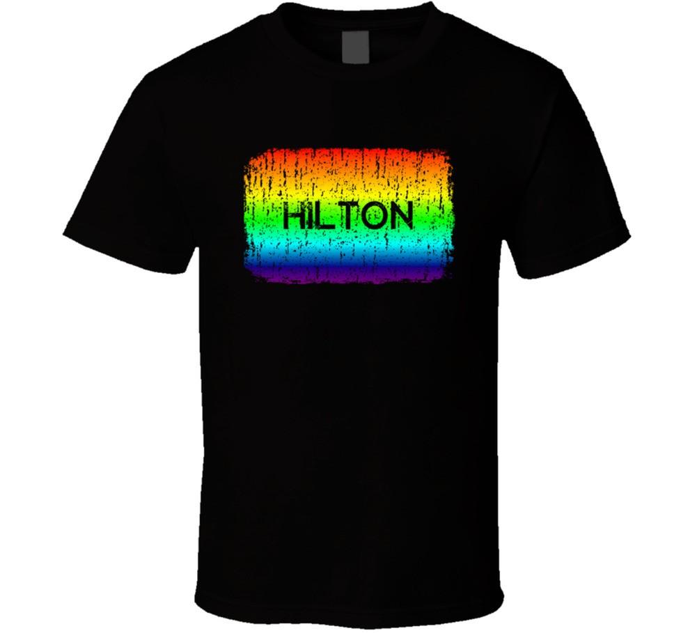 Hilton City Pride T Shirt Mens Womens Tees Top
