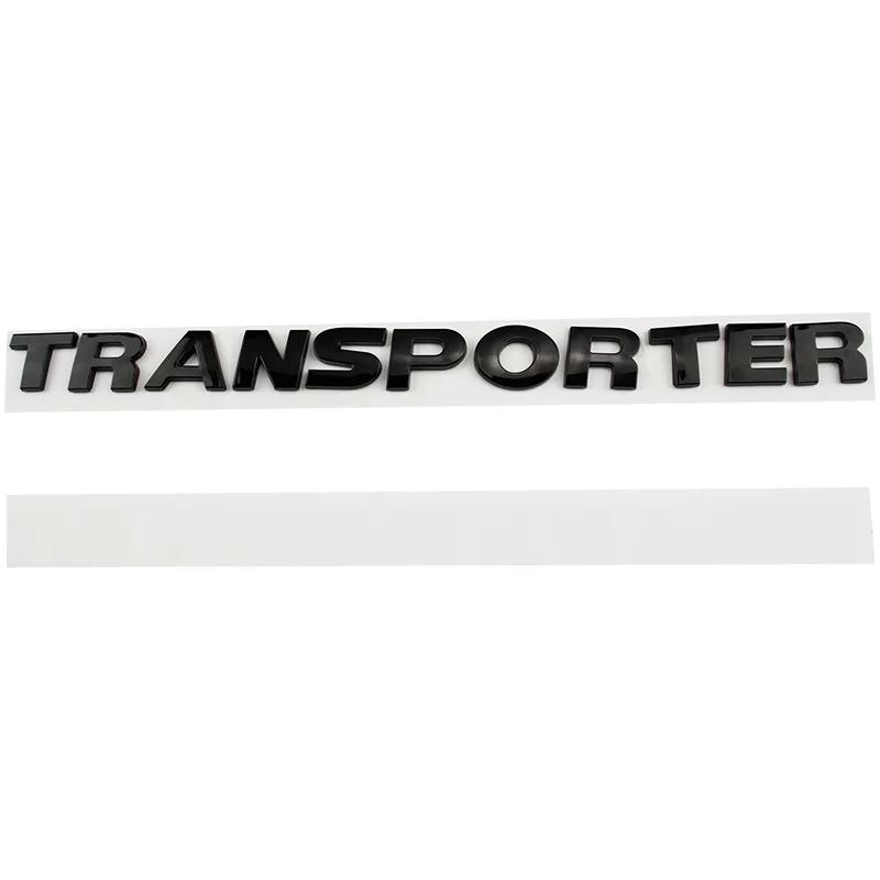 PET1 Car ABS Trunk Letters Words Logo Badge Emblem Decals Sticker For Volkswagen VW TRANSPORTER T4 T5 T6 T7 T8 Styling Accessories