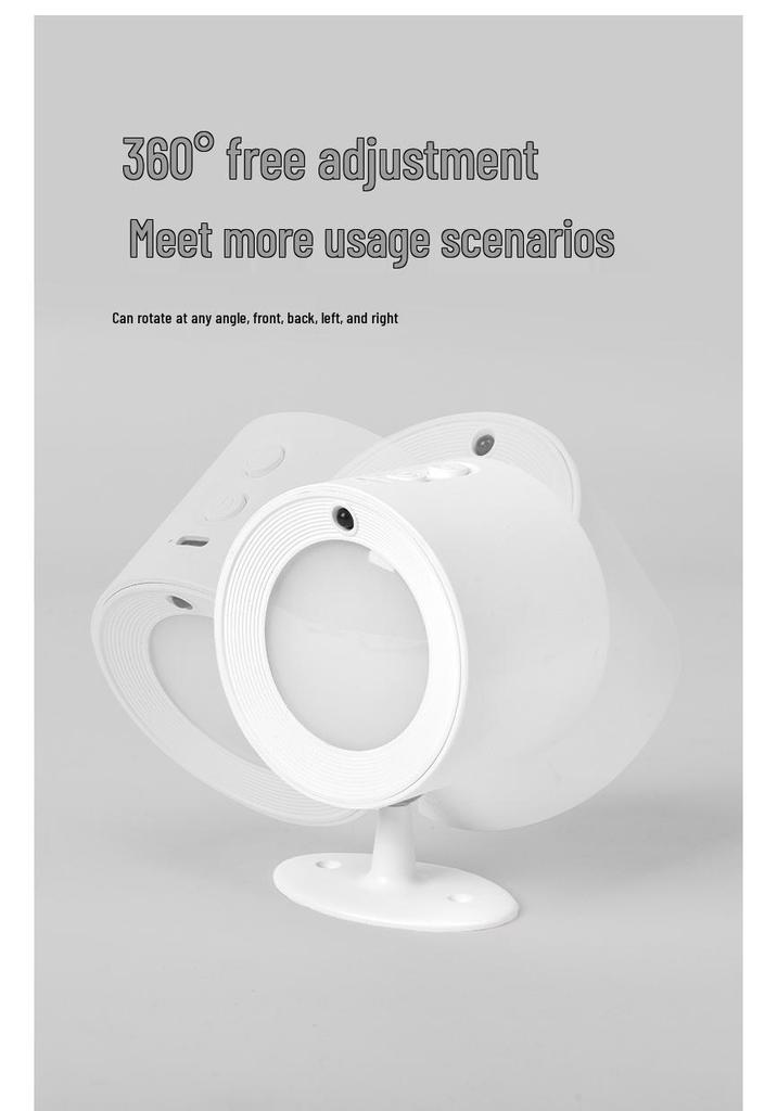 Cross-border Starry Sky Night Light with Remote Control - Three-Color Projection Atmosphere Lamp