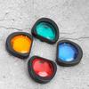 4 Colors Instant Camera Colored Lens Filters Set for Fujifilm Instax Mini 90