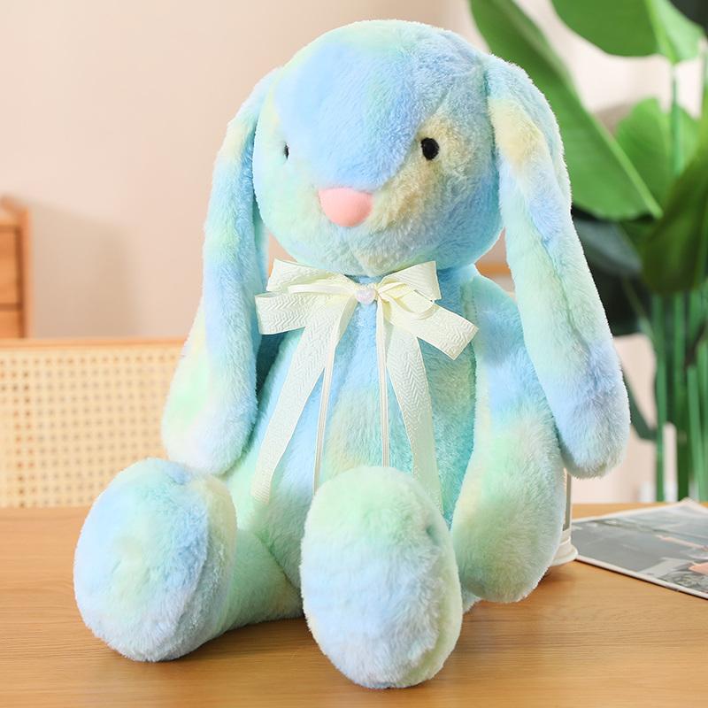 30/42/60cm Cute Rabbit Plush Toy Stuffed Soft Animal Colorful Bunny Doll Baby Kids Toys Birthday Gift Christmas Present For Girl