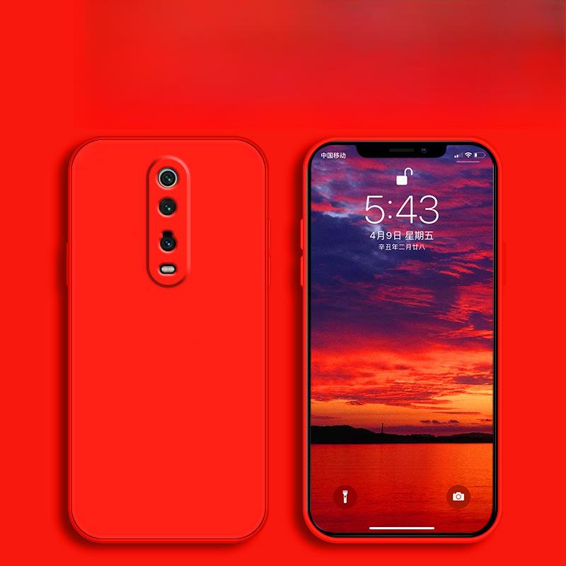 Подходит для чехла для мобильного телефона Redmi K20pro Защитный чехол Redmi Жидкий мягкий силиконовый чехол с полной защитой от падения для мужчин и женщин