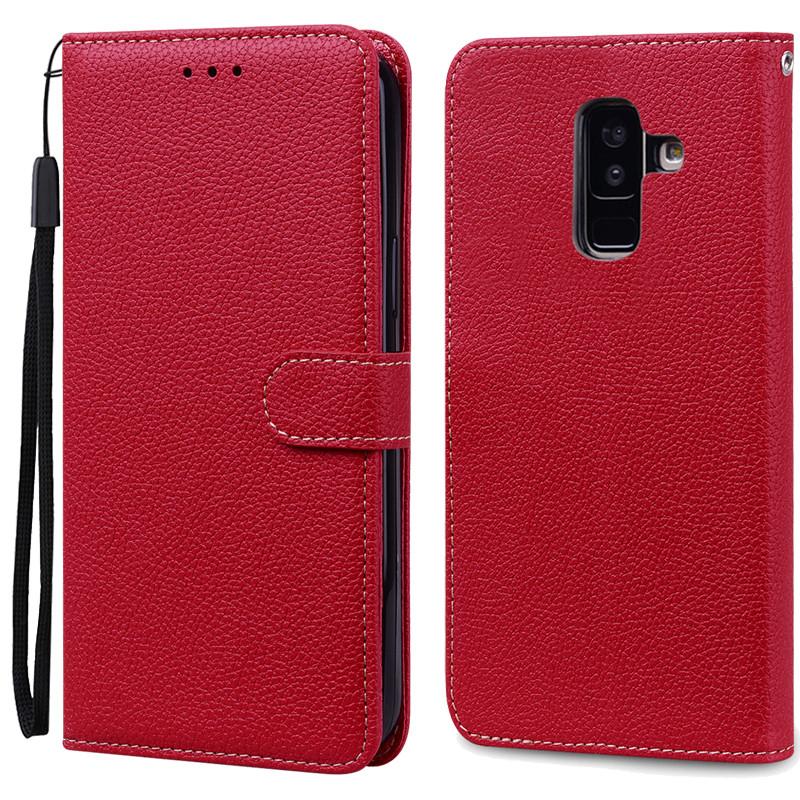J8 Case For Samsung Galaxy J8 2018 Case Wallet Leather Flip Case For Samsung J 8 J8 2018 J810F Book Cover Coque Fundas Etui
