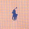 Ralph Lauren Рубашка в клетку с длинным рукавом на пуговицах M Оранжевая Мужская Б/У