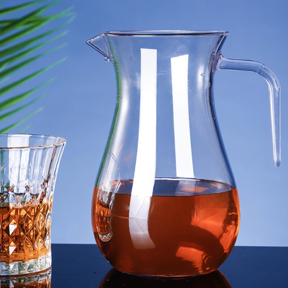 Unbreakable Wine Dispenser with Sacle Cold Pitcher Acrylic Wine Decanter Restaurant