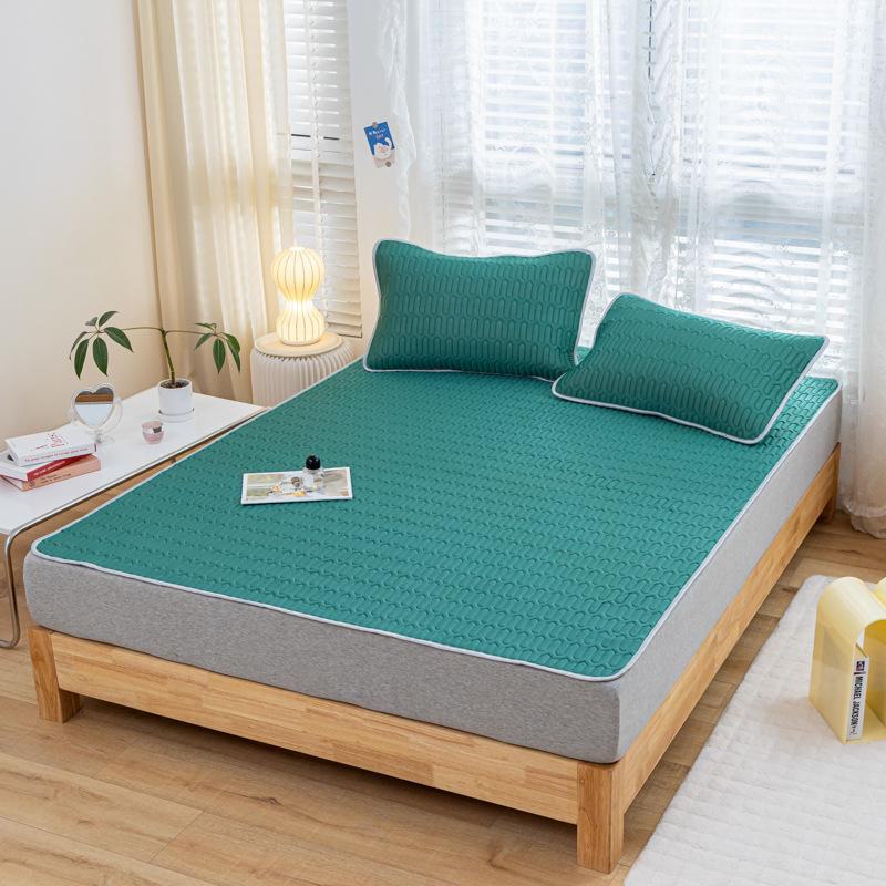 Комплект из трех ковриков для матери и ребенка из латекса Ice Silk — мягкий, прохладный и моющийся