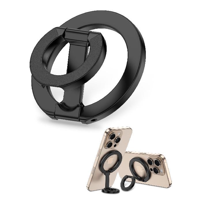 Magnetic Phone Ring for MagSafe Grip Dual-Sided Magnetic Magnet Phone Stand Grip Compatible with Car Mounts Mag Safe Accessory 5