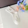 Белые носки, женские осенне-зимние вышитые носки средней длины, простые и модные хлопковые носки
