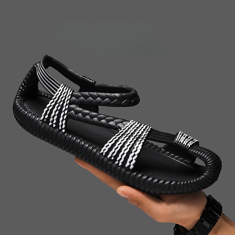 Руководство пользователя Мягкая подошва Мужская обувь для дома Каблук Шиацу Дешевые Сандалии Ликвидации Плоские Тапочки с подошвой ЭВА Шлепанцы для гостиной