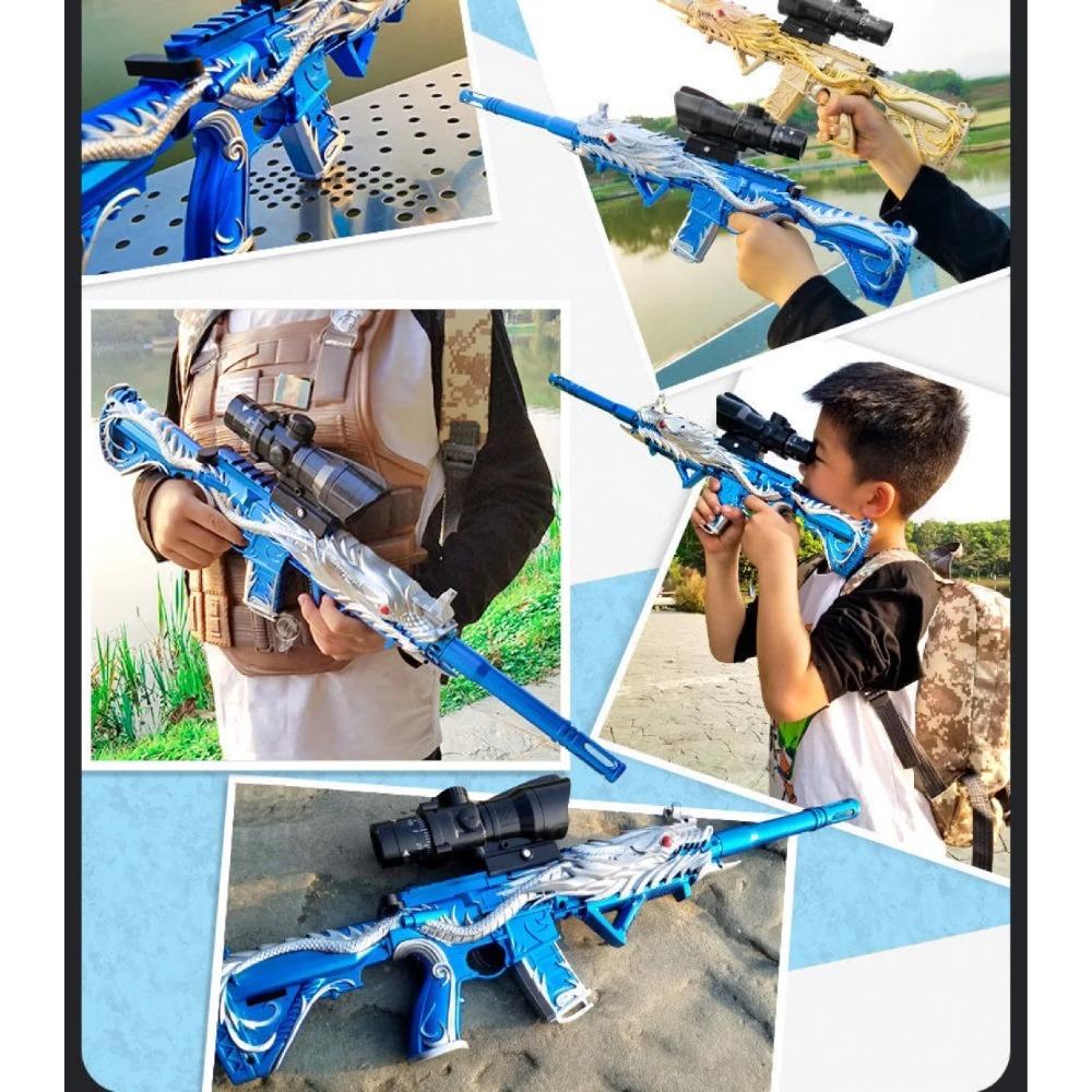 Children's Toy Gun Soft Play Five -claw Gold Dragon M416 Sniper Rifle Boy Gift Nerf Toy Gun Arma Gel Shooting Simulation