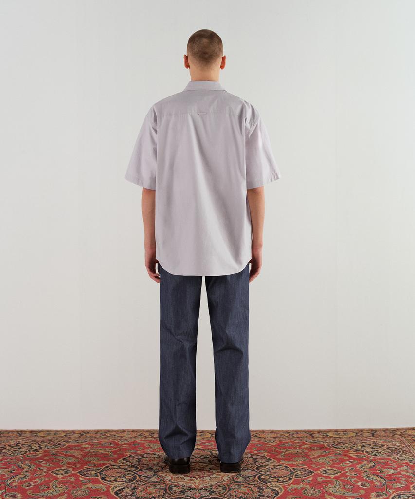 MUSINSA STANDARD Slub Denim-Like Officer Pants [Medium Indigo]