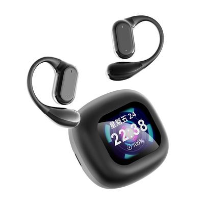 2025 Bluetooth-гарнитура Q18 цветной экран с возможностью перевода на ушном креплении не внутриканальная шумоподавляющая компьютерная гарнитура