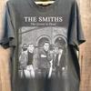 Группа The Smiths Винтажная The Smiths The Queen Is Dead 100% Хлопок Унисекс Короткий Рукав унисекс Угольный Оверсайз Винтажная Футболка