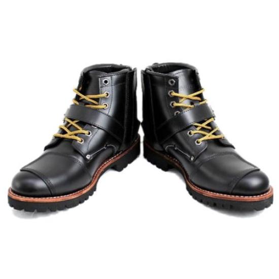 AV2931 TIGER Байкерские полусапоги ЧЕРНЫЕ US10 [AVIREX] (приблизительно. 28см)