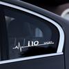 2pcs Car Side Window Decor Vinyl Pvc Decal Car Accessories For Hyundai Elantra Accent Tucson Sonata GDI Ix35 I30 I20 Azera Ix20 Y9