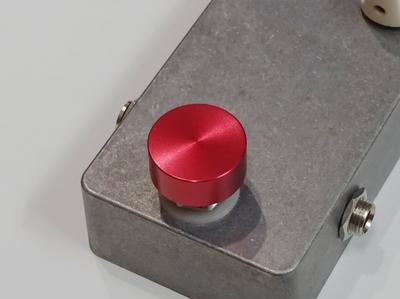 Эффекторный ножной переключатель Hat Switch Cap Foot Cover Aluminum [FSTA] (красный)