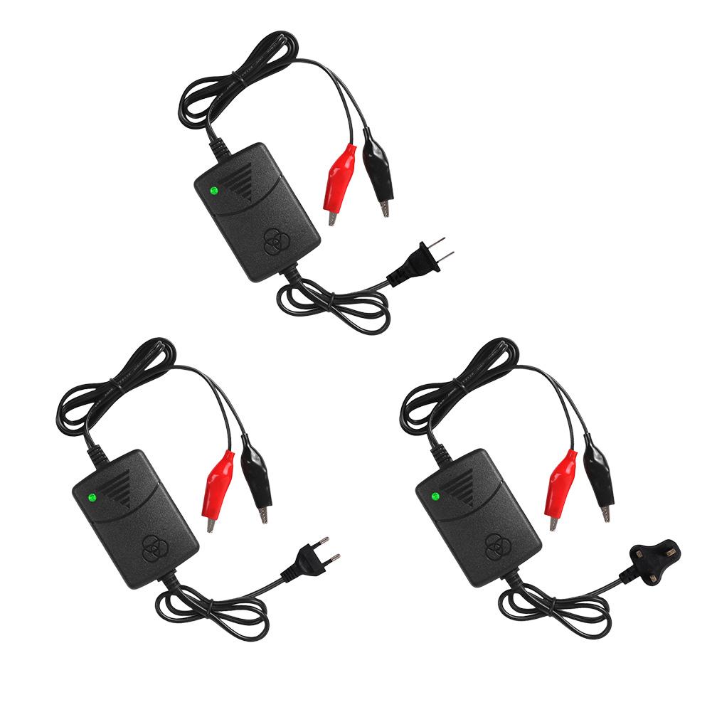 12 В интеллектуальное зарядное устройство для аккумулятора 1500 мА свинцово-кислотное зарядное устройство с защитой от перегрузки интеллектуальное зарядное устройство для 12 В автомобиля, мотоцикла