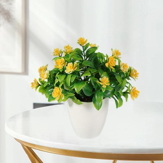 Привлекательный бонсай из искусственной розы, легкий уход, яркий внешний вид, украшение