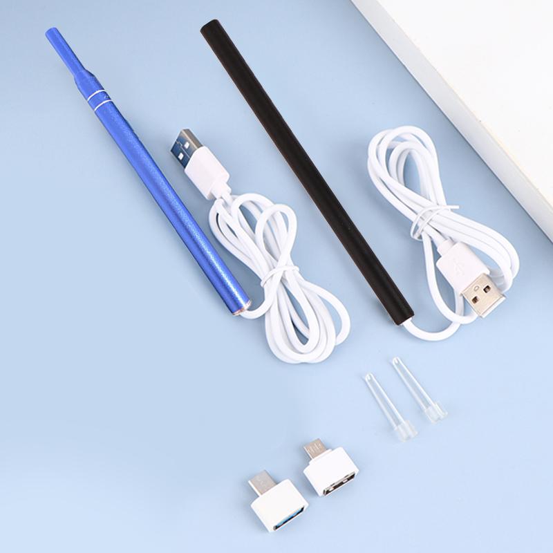 1 комплект, 5,5 мм, умный визуальный эндоскоп, ложка для чистки ушей, камера, отоскоп, инструмент для удаления ушной серы