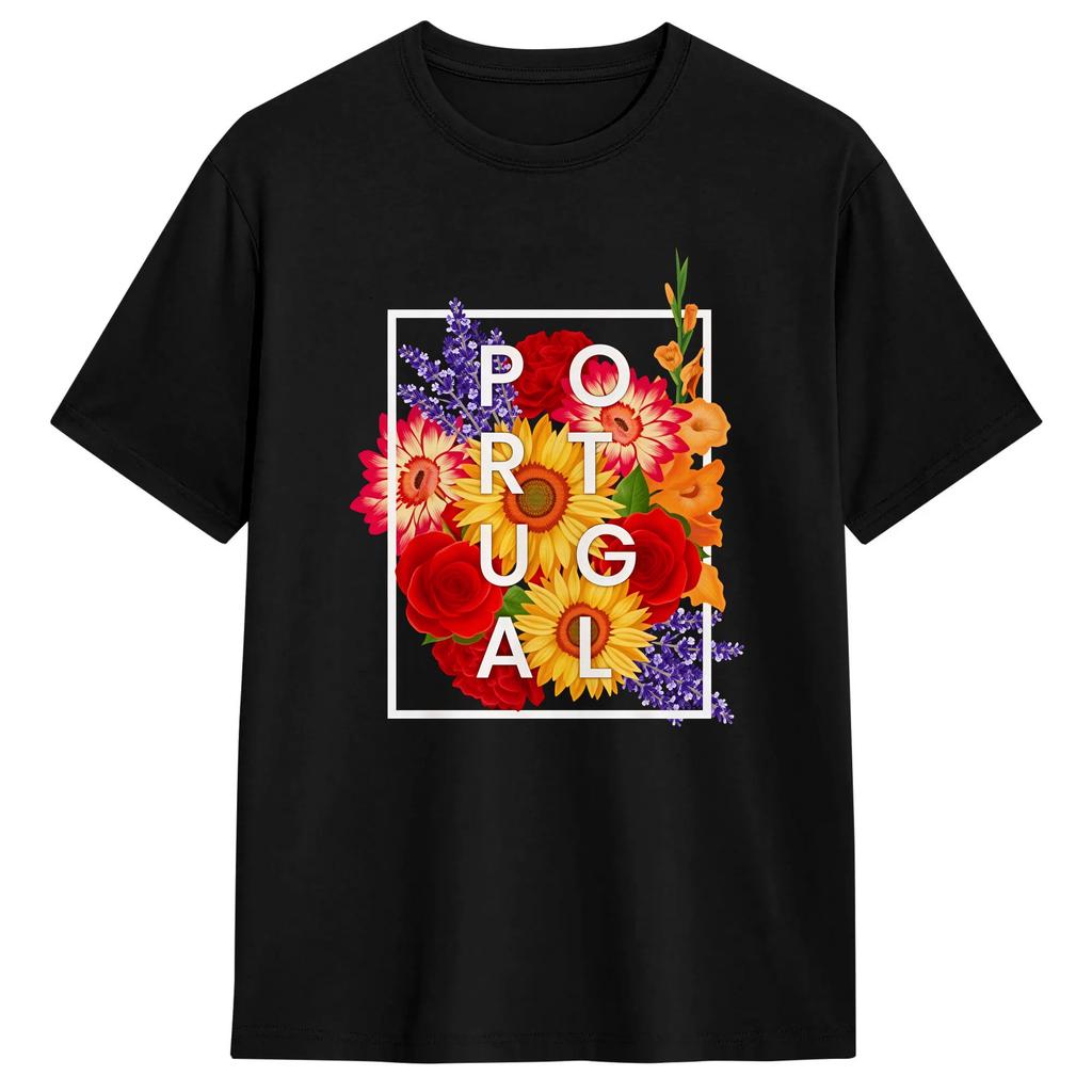Portugal National Flag Vintage Tshirt Popular T Shirts Shortsleeve Vintage Tshirt Beach Cotton 4xl 5xl 6xl Top Tees