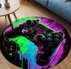 Игровой коврик с надписью "GAMER" Напольный коврик Подходит для офисных кресел Гостиных Игровых комнат Декоративные напольные коврики