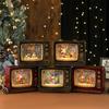 New Christmas Music, Snowflakes, Water-filled TV, Night Light, Gift Ornament, Christmas Decoration, Music Box