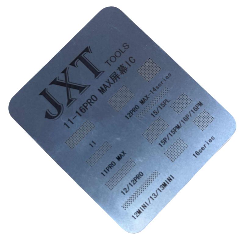 Универсальный для IP 11 12 13 14 15 Pro Max Flex Screen Chip Steel Net ЖК-экран Дисплей Ic Защита BGA Reballing Stencils
