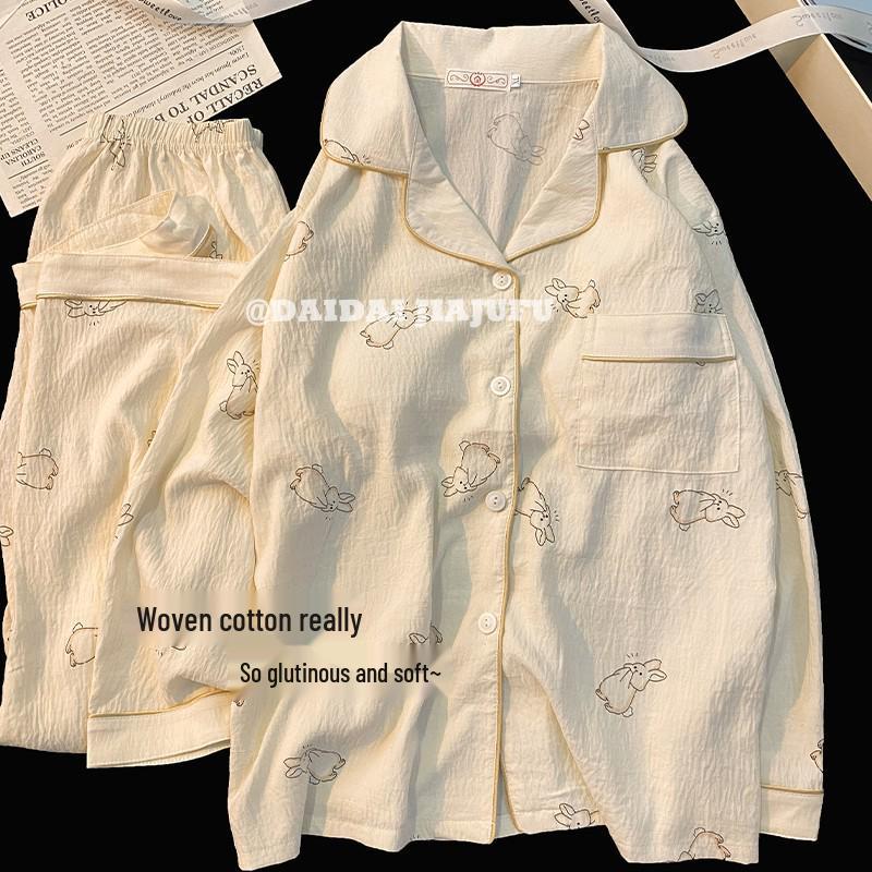 Women's Fairy Princess Nightdress - Summer 2024 Sweet Ruffled Short-Sleeve White Pajamas