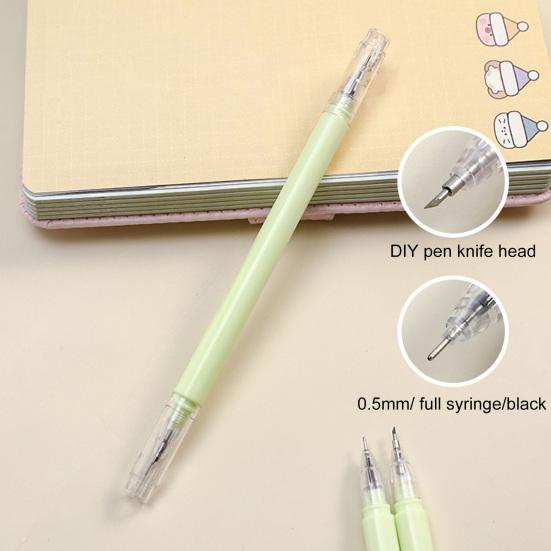 Ручка для резьбы, простой стиль, наконечник 0,5 мм, канцелярские принадлежности, ручка для резки бумаги, ручка для резки бумаги, ручка для резки бумаги, принадлежности для студентов