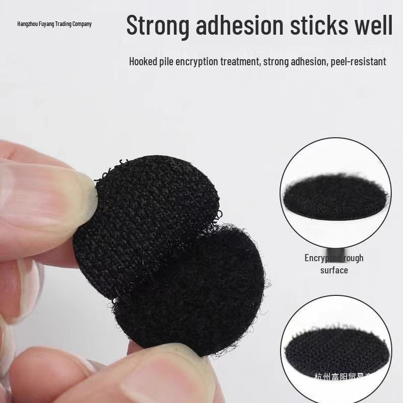 Многоразовые клейкие круглые точки-липучки для поделок в детском саду и наклеек на стены