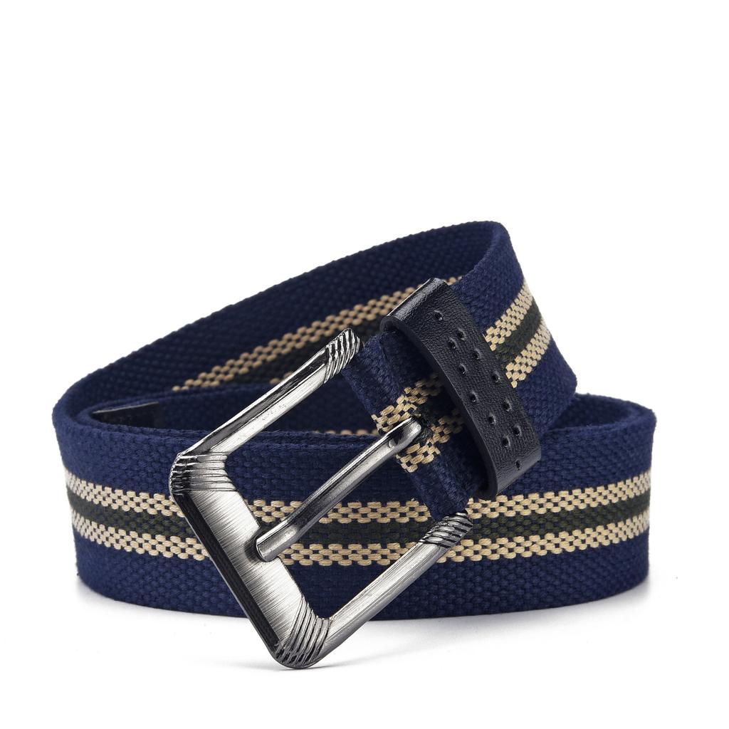 Pin Buckle Belt Alloy Nylon Belt Men'S Leisure Outdoor Sports