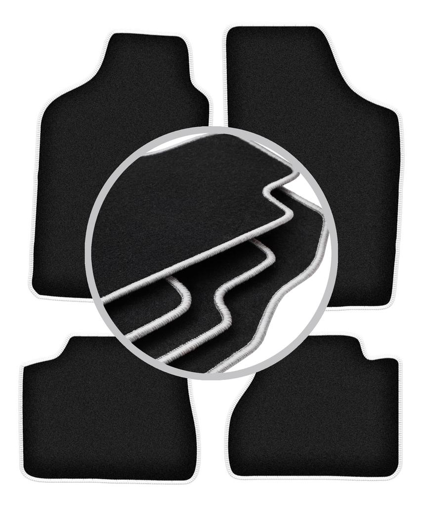 CARLUX-SILVER car mats for: Nissan Micra K10 hatchback (1983-1991)