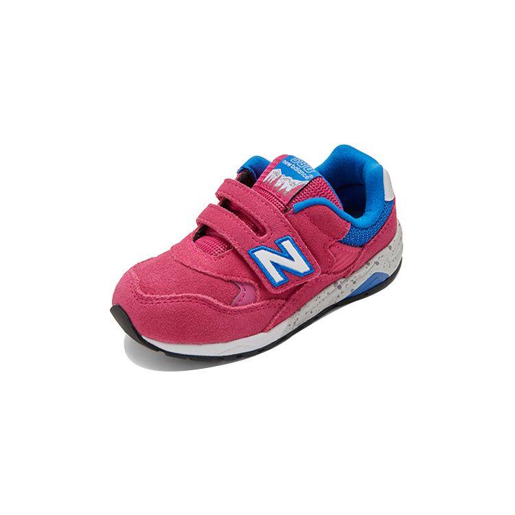 New Balance NB 580 Удобные Универсальные Низкие Кроссовки для Ходьбы Детские кроссовки Персиково-розовые IV580TRE